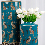 Ваза фарфоровая с крышкой Leopard Ccollection варинант исполнения - 4 | Loft Concept в Липецке