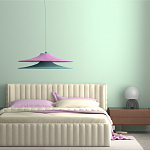 Подвесной вязаный светильник в двухцветном исполнении «Двойной Токио»  варинант исполнения - 1 | Loft Concept в Липецке