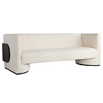 Трехместный диван Florida Sofa  с элегантным деревянным декором  варинант исполнения - 1 | Loft Concept в Липецке