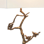 Настольная лампа на ветвистом корпусе с птичками Inspiration from Nature варинант исполнения - 1 | Loft Concept в Липецке