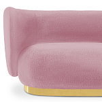 Диван с обивкой из искусственного меха Ambrose Soft Sofa варинант исполнения - 4 | Loft Concept в Липецке