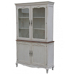 Буфет двустворчатый для посуды в стиле прованс Interiors Romance варинант исполнения - 1 | Loft Concept в Липецке