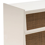 Комод с 3-мя ящиками из ротанга Blais Cream Wicker Furniture варинант исполнения - 5 | Loft Concept в Липецке