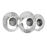 Бра из трех стеклянных фактурных дисков Eyepiece варинант исполнения - 5 | Loft Concept в Липецке