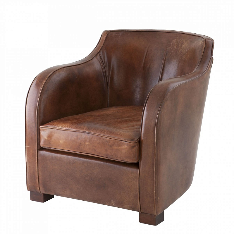 Кресло Eichholtz Chair Berkshire Коричневый Кресло Eichholtz Chair Berkshire Коричневый в Липецке | Loft Concept