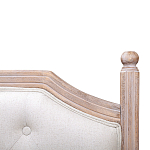 Изголовье кровати бежевое с мягкой обивкой из льна Emma Headboard варинант исполнения - 2 | Loft Concept в Липецке