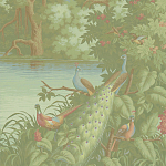 Обои ручная роспись Le Brésil Pastel варинант исполнения - 1 | Loft Concept в Липецке