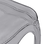 Прозрачный стул серый LOUIS GHOST CHAIR Grey варинант исполнения - 5 | Loft Concept в Липецке