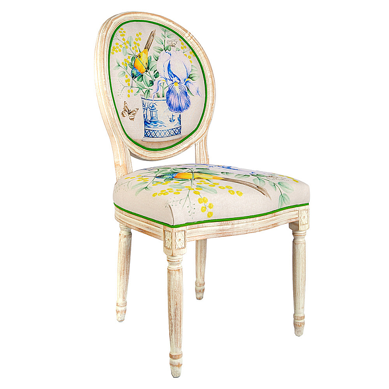 Стул Blue Iris Stool Бежевый Мульти Стул Blue Iris Stool Бежевый Мульти в Липецке | Loft Concept