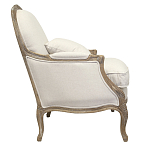 Кресло Ava Classical Armchair beige flax варинант исполнения - 1 | Loft Concept в Липецке