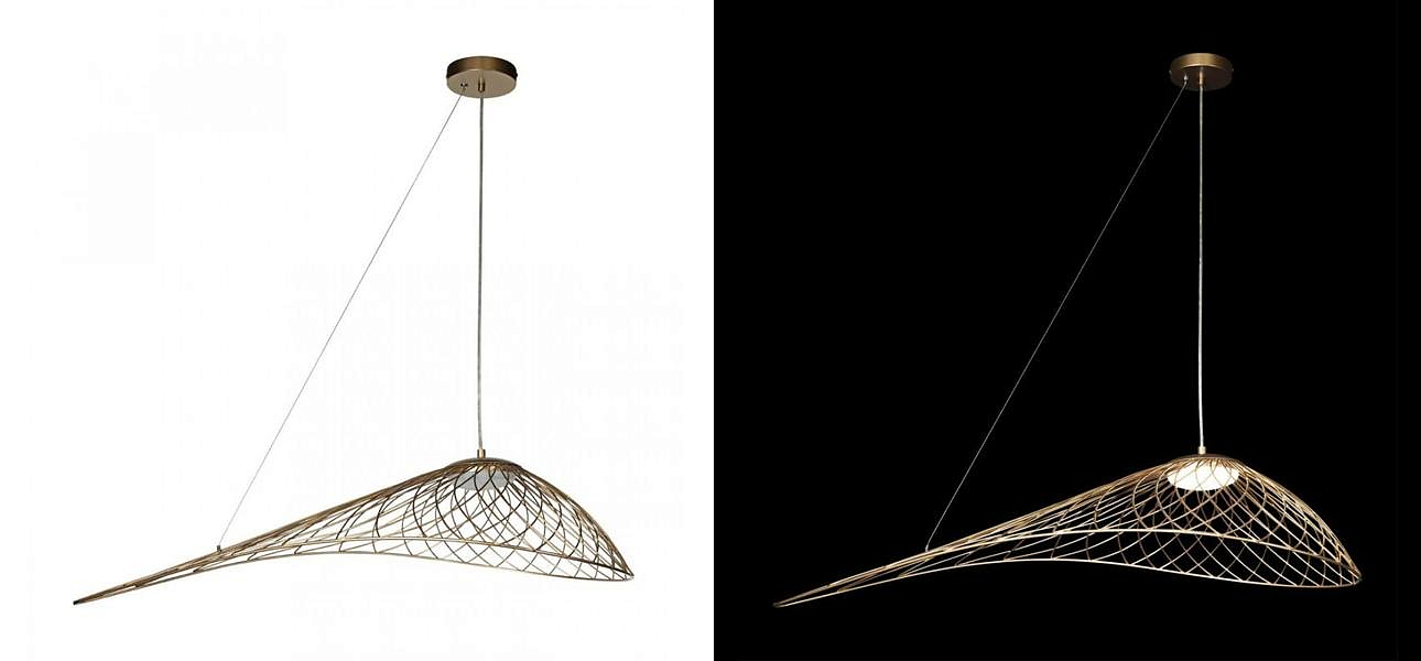 Светильник подвесной Friture Vertigo Pendant Gold 75 см Светильник подвесной Friture Vertigo Pendant Gold 75 см - Loft-Concept в Липецке