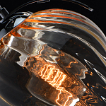 Подвесной светильник со стеклянном плафоном в форме бокала Kaleido варинант исполнения - 10 | Loft Concept в Липецке