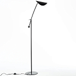 Торшер с поворотным плафоном Aracea Black Floor Lamp варинант исполнения - 5 | Loft Concept в Липецке