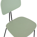 Стул на металлических ножках Travis Chair Green варинант исполнения - 4 | Loft Concept в Липецке