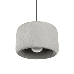 Подвесной светильник с цилиндрическим фактурным абажуром Sergey Makhno варинант исполнения - 1 | Loft Concept в Липецке