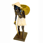 Фигурка африканского рабочего Plantation варинант исполнения - 1 | Loft Concept в Липецке