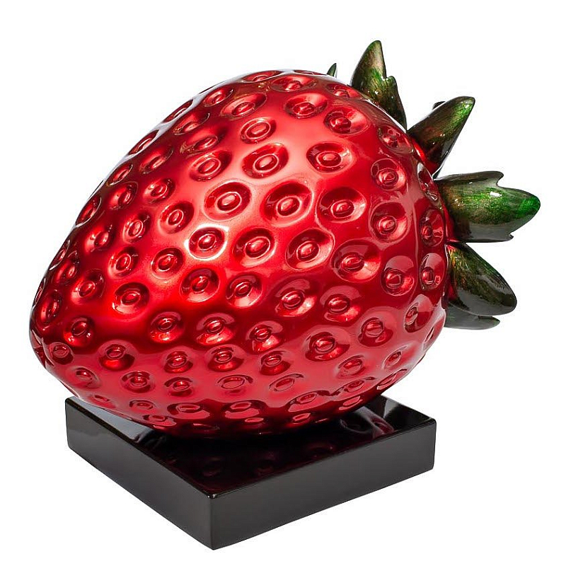Статуэтка Strawberry Красный Черный Статуэтка Strawberry Красный Черный в Липецке | Loft Concept