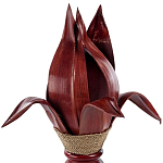 Настольная лампа красная INDONESIAN LAMPS варинант исполнения - 2 | Loft Concept в Липецке