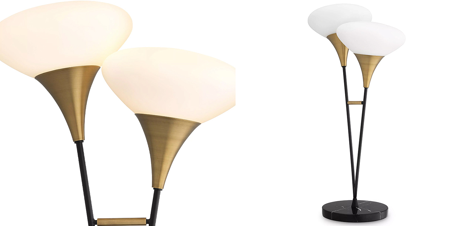 Настольная лампа Eichholtz Table Lamp Duco Настольная лампа Eichholtz Table Lamp Duco - Loft-Concept в Липецке
