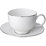 Чайный набор белый из фарфора на 6 персон 12 предметов 280 мл Garden Whisper Porcelain Set  варинант исполнения - 1 | Loft Concept в Липецке