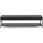 ТВ-тумба из металла с 2-мя ящиками Kelsey Metal TV Stand варинант исполнения - 1 | Loft Concept в Липецке
