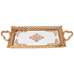 Поднос декоративный бронзовый Mirror Surface Bronze варинант исполнения - 1 | Loft Concept в Липецке