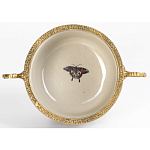 Фарфоровая чаша с бронзовыми элементами Eden Garden варинант исполнения - 4 | Loft Concept в Липецке