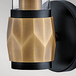 Бра для ванных комнат с прозрачным стеклянным плафоном в форме цилиндра Hinkley варинант исполнения - 15 | Loft Concept в Липецке