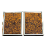 Портсигар с газовой зажигалкой из натурального камня Яшма Змеиная Stone Cigarettes Cases варинант исполнения - 4 | Loft Concept в Липецке