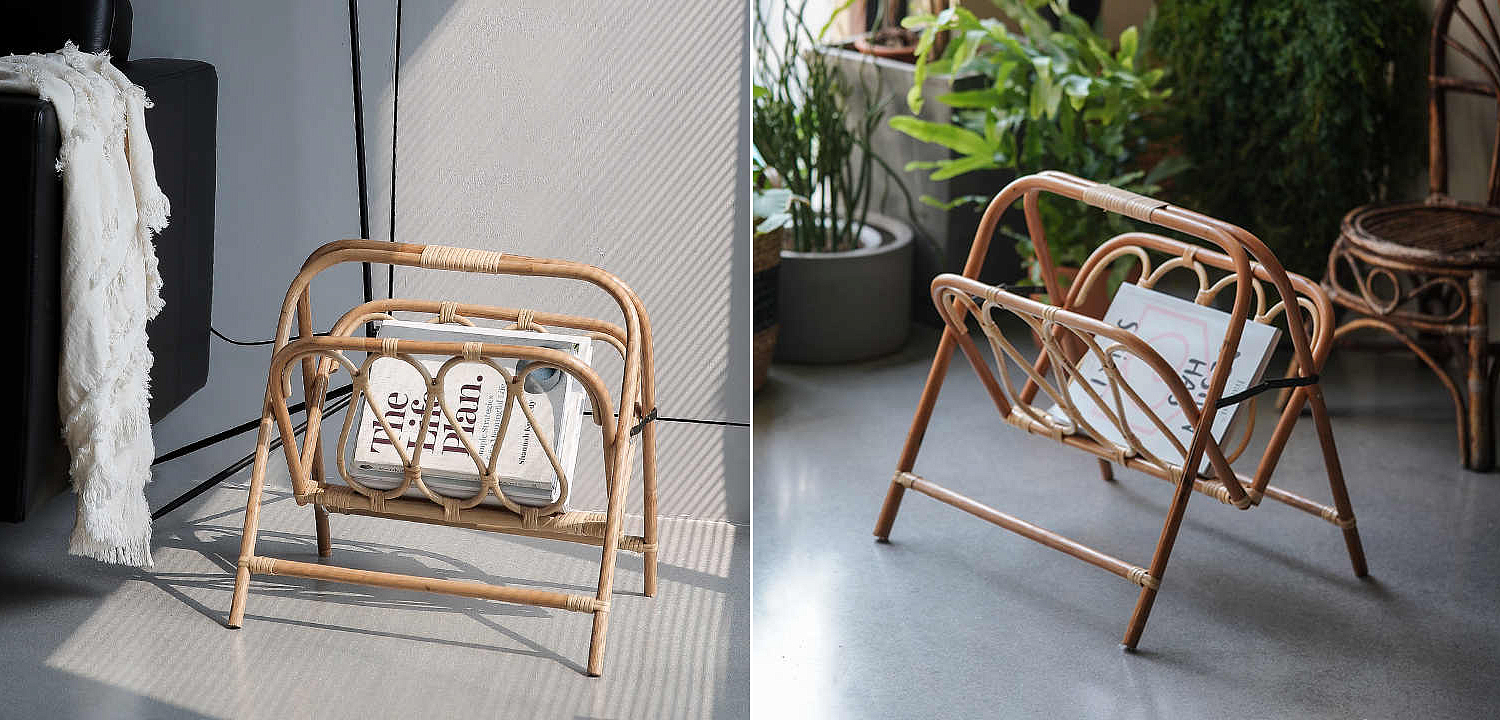 Газетница Wicker Magazine Rack Газетница Wicker Magazine Rack - Loft-Concept в Липецке
