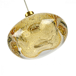 Подвесной светильник с прозрачным стеклянным плафоном округлой формы Effervia  варинант исполнения - 12 | Loft Concept в Липецке