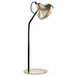 Настольная лампа с плафоном в форме купола в сочетании черного и золотистого цвета Minimalist Execution варинант исполнения - 3 | Loft Concept в Липецке