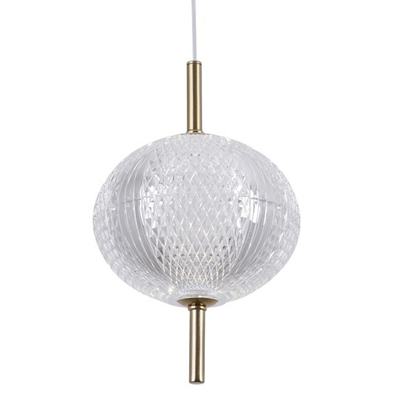 Подвесной светильник Cuthbert Hanging Lamp S Латунь Прозрачный Подвесной светильник Cuthbert Hanging Lamp S Латунь Прозрачный в Липецке | Loft Concept