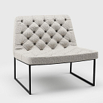 Мебельная ткань Sorbettol Шенилл Сееро-бежевый N 1120 варинант исполнения - 7 | Loft Concept в Липецке