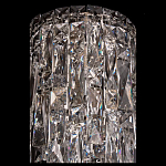 Бра с каскадом из прозрачного хрусталя и корпусом из металла цвета хром Constant Sparks варинант исполнения - 1 | Loft Concept в Липецке