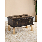 Пуф Leather Chest варинант исполнения - 5 | Loft Concept в Липецке