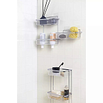 Полка напольная трехъярусная для ванной Bathroom Floor Shelf варинант исполнения - 2 | Loft Concept в Липецке