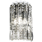 Бра с металлическими и хрустальными подвесками Bonnay Crystal Chrome Wall Lamp варинант исполнения - 1 | Loft Concept в Липецке