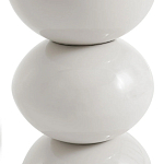 Приставной столик белого цвета Bead варинант исполнения - 2 | Loft Concept в Липецке