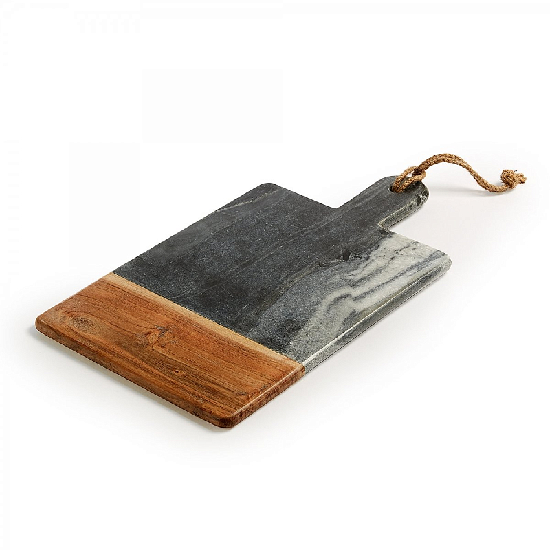 Разделочная доска Wood Strip Серый Коричневый в Липецке | Loft Concept 