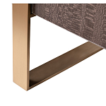 Комод  округлой формы с дверцами Chest of Precious Breed варинант исполнения - 5 | Loft Concept в Липецке