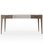 Рабочий стол с прямоугольной белой столешницей и 2-мя ящиками Harper Line варинант исполнения - 1 | Loft Concept в Липецке