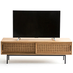 ТВ-тумба с плетеным декором Tate Wicker TV Stand варинант исполнения - 2 | Loft Concept в Липецке