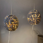 Светильник вязаный из шерсти Wool Oval варинант исполнения - 2 | Loft Concept в Липецке