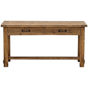 Деревянная консоль с двумя ящиками Pio Wooden Console