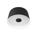 Потолочный светильник с цилиндрическим черным металлическим абажуром 20 Urban Dome варинант исполнения - 1 | Loft Concept в Липецке