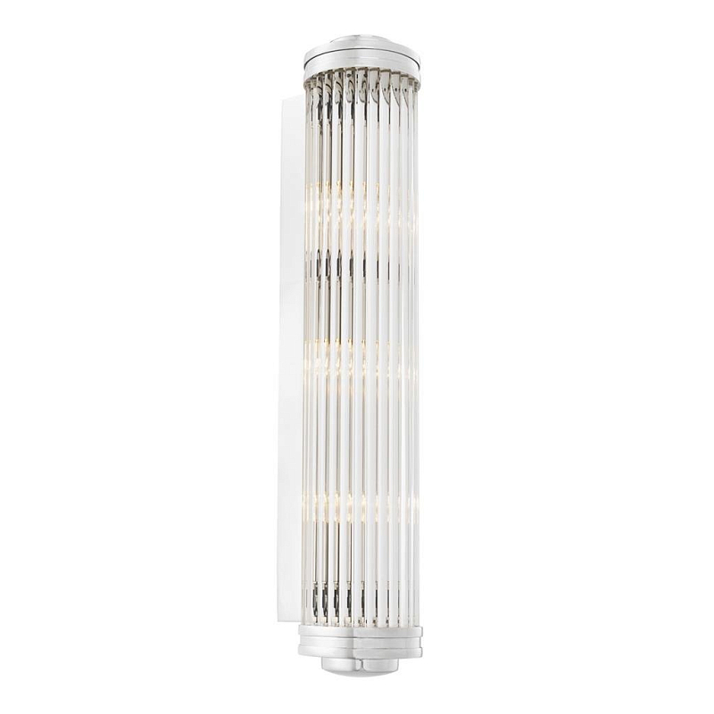 Бра Wall Lamp Gascogne XL Nickel Никель Прозрачное Стекло в Липецке | Loft Concept 