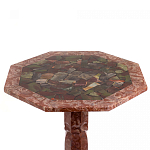 Кофейный стол из натуральных камней Лемезит и Яшма Natural Stone Tables варинант исполнения - 22 | Loft Concept в Липецке