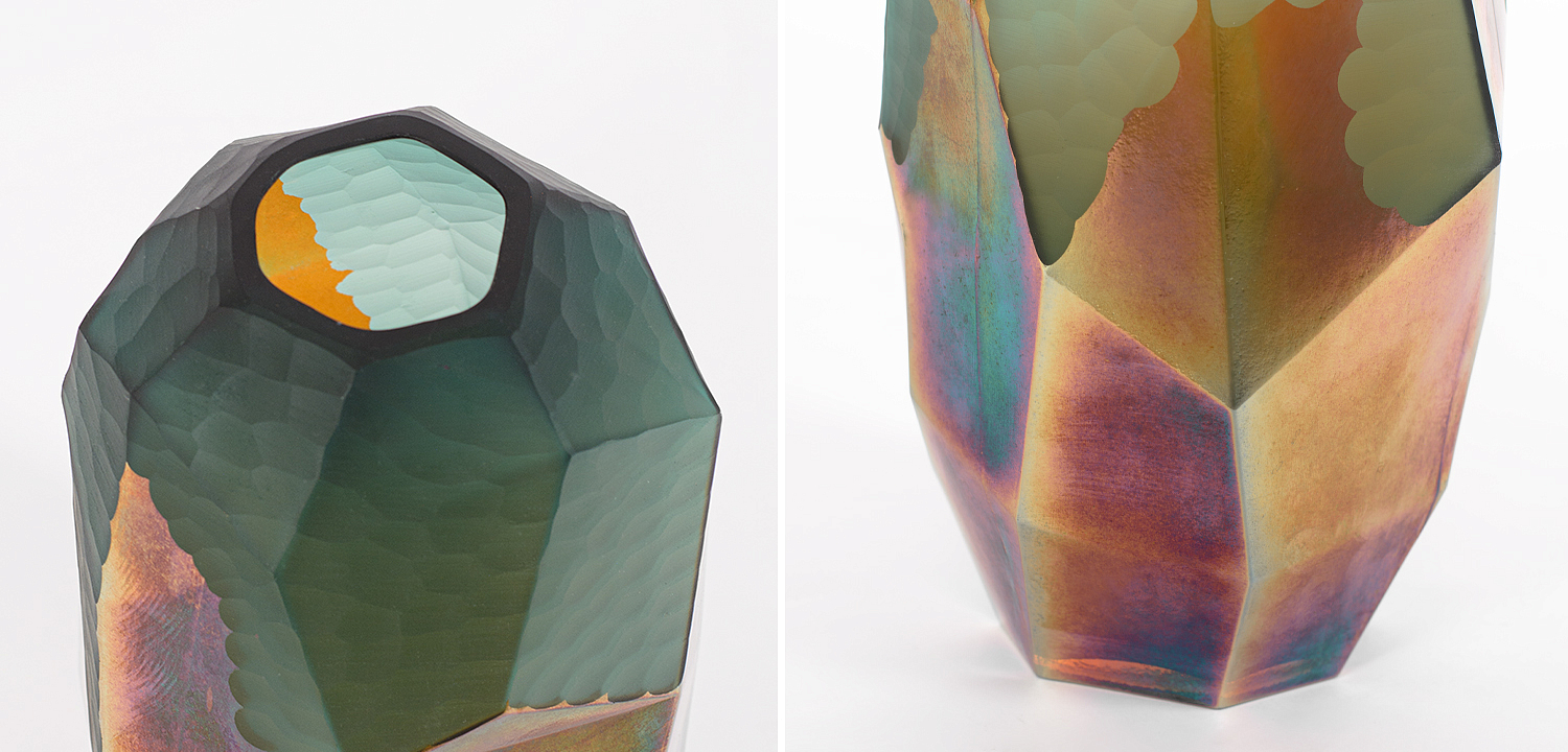 Ваза Polygonal Vase multi-colored Ваза Polygonal Vase multi-colored - Loft-Concept в Липецке