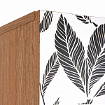 Шкаф с принтом Leaf bouquet варинант исполнения - 6 | Loft Concept в Липецке